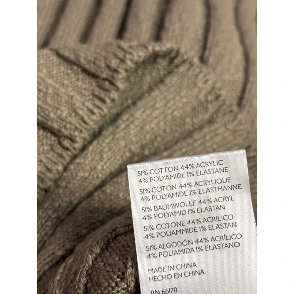 Free People Beach Slip Dress Midi Santos Ribbed Olive Stone Brown Women Medium - Picture 10 of 11